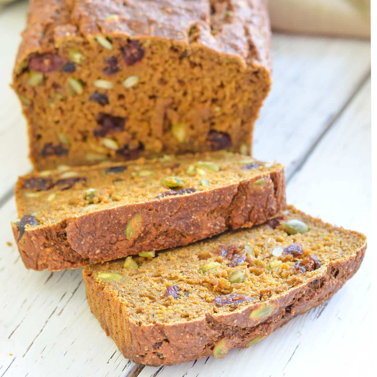 vegan pumpkin bread