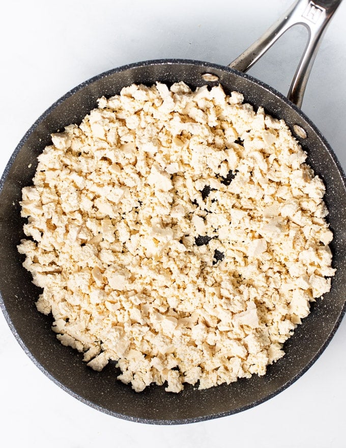 Vegan Scrambled Eggs | A Virtual Vegan