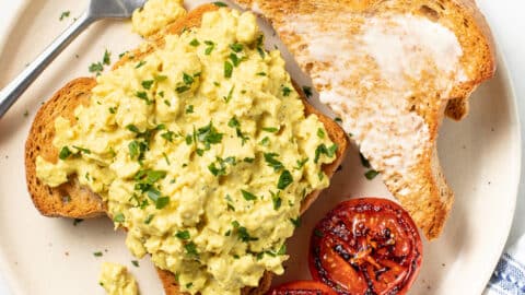 Vegan Scrambled Eggs A Virtual Vegan