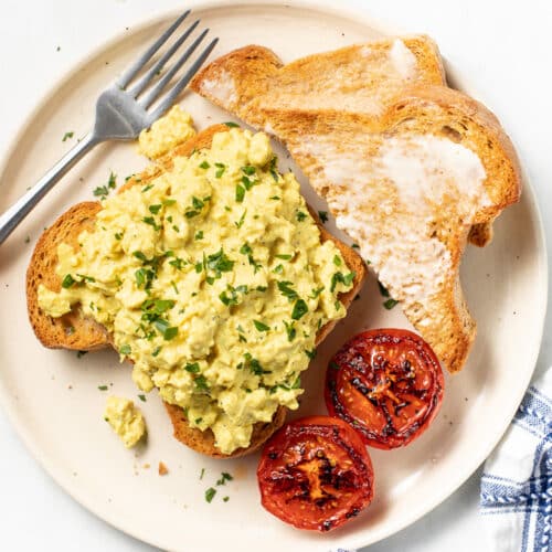 Vegan Scrambled Eggs A Virtual Vegan