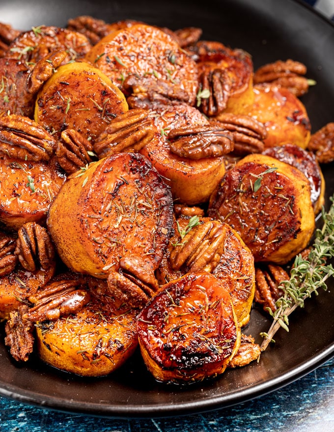 Melting Cinnamon Roasted Sweet Potatoes A Virtual Vegan