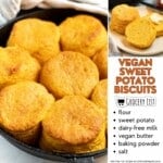 Vegan Sweet Potato Biscuits