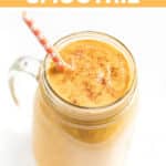 Power up your day with this ridiculously thick and creamy Sweet Potato Smoothie. It’s naturally gluten-free, healthy and full of sweet, perfectly spiced, pie-like flavours!