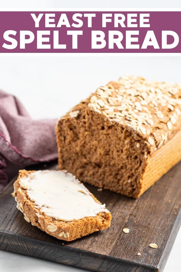 Yeast-Free Spelt Bread - It's super quick & easy! - A Virtual Vegan