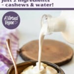 homemade cashew milk