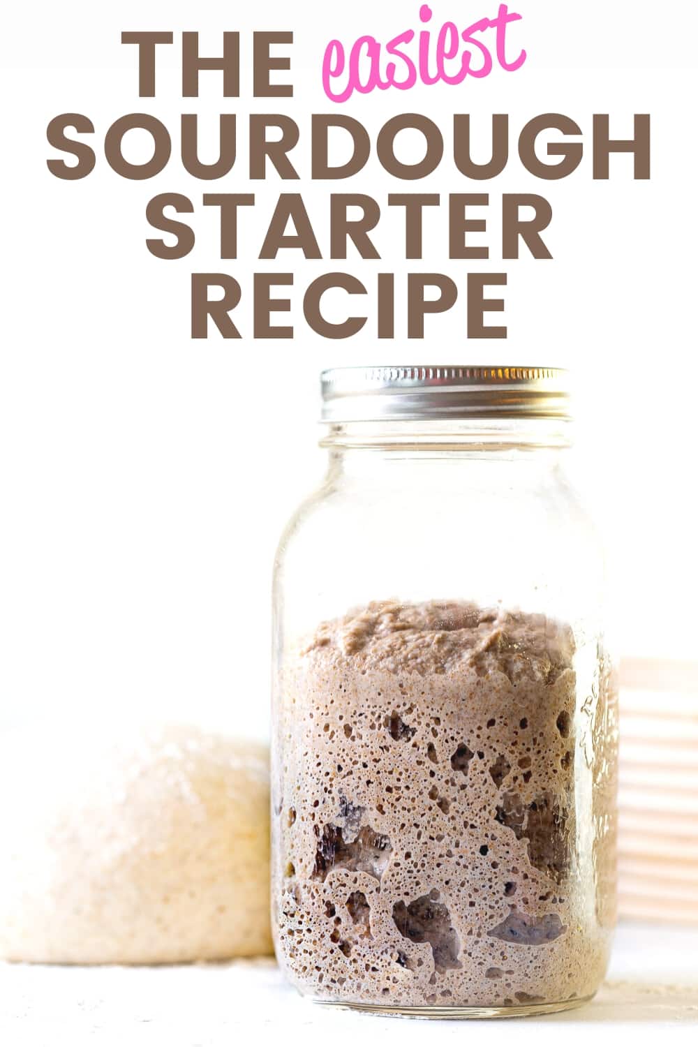 Sourdough Starter Super easy with no discard! A Virtual Vegan