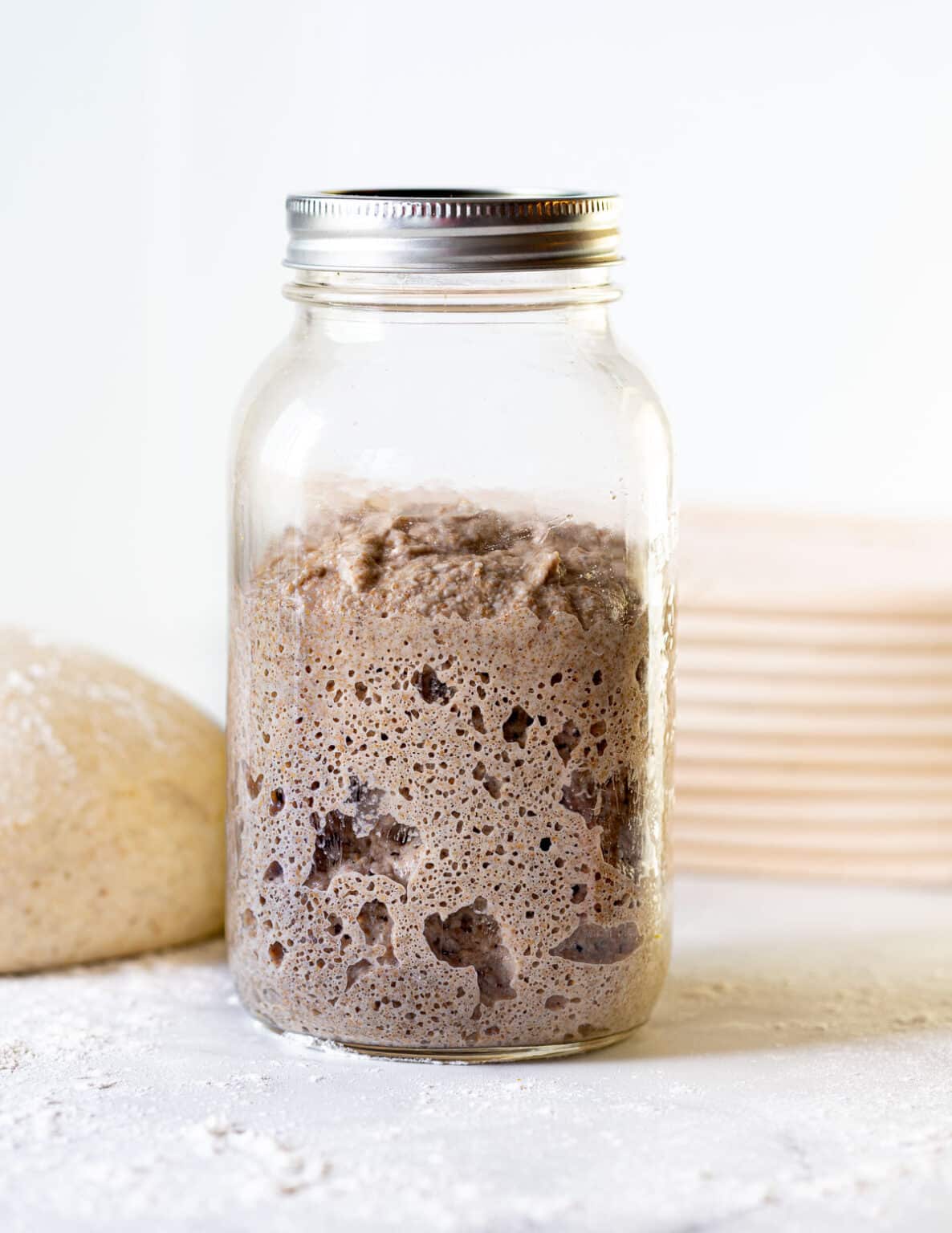 Sourdough Starter - Super Easy With No Discard! - A Virtual Vegan