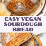 easy vegan sourdough bread