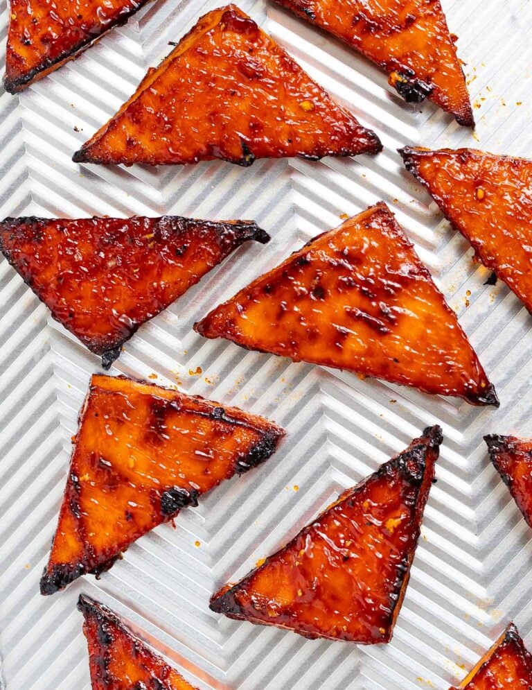 Baked Tofu- with no pressing or marinating - A Virtual Vegan