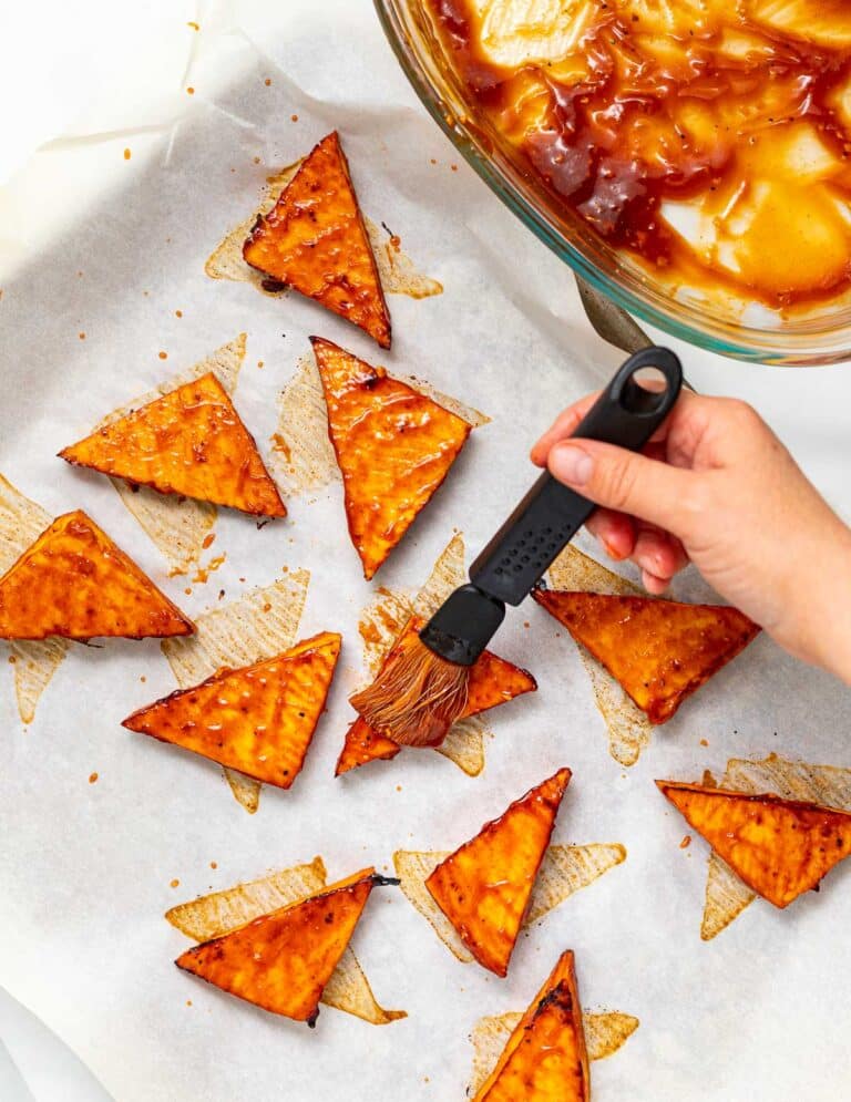 Baked Tofu- with no pressing or marinating - A Virtual Vegan