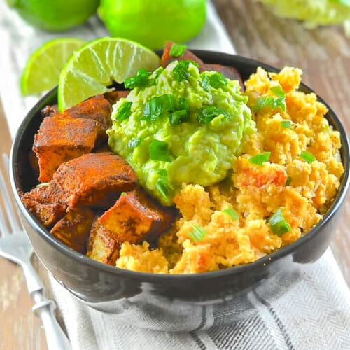 cauliflower rice bowl