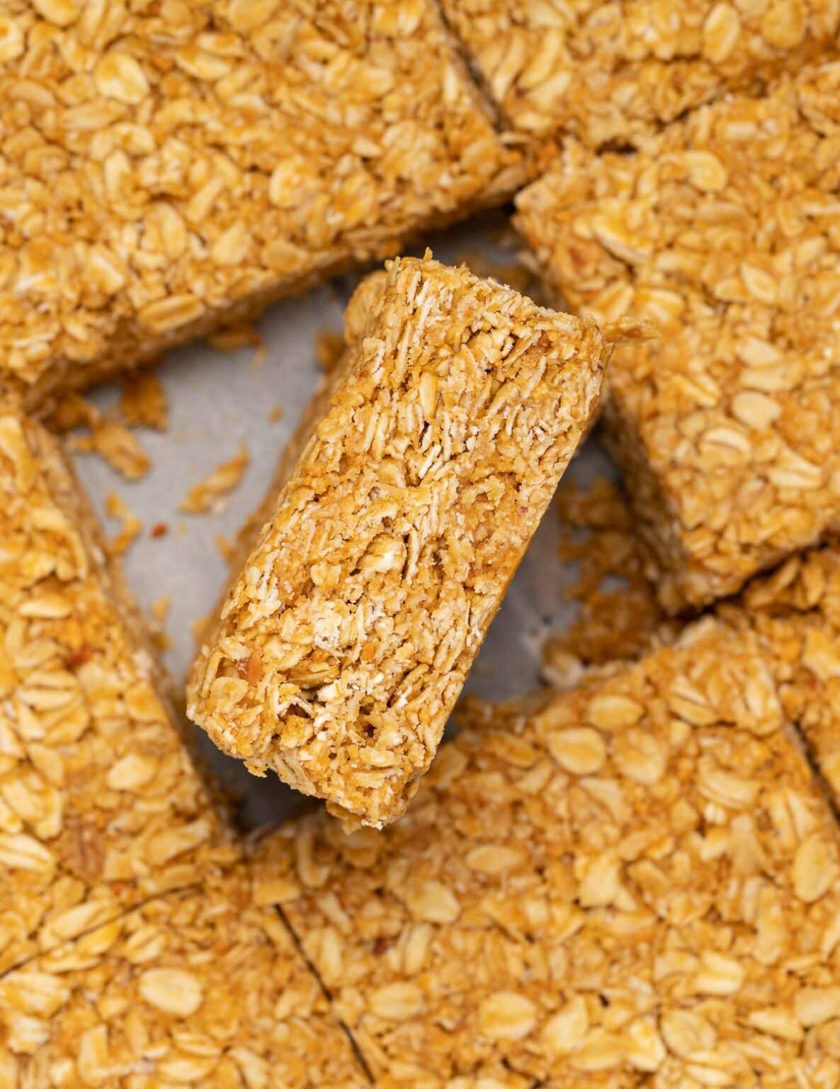 No Bake Oatmeal Peanut Butter Bars - A Virtual Vegan