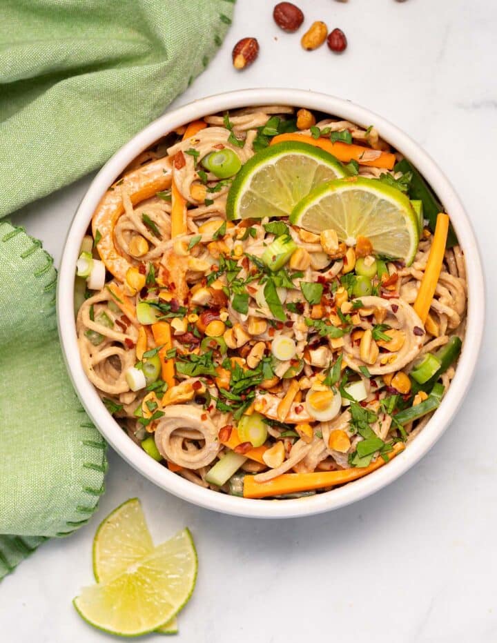 Peanut Noodles - A Virtual Vegan