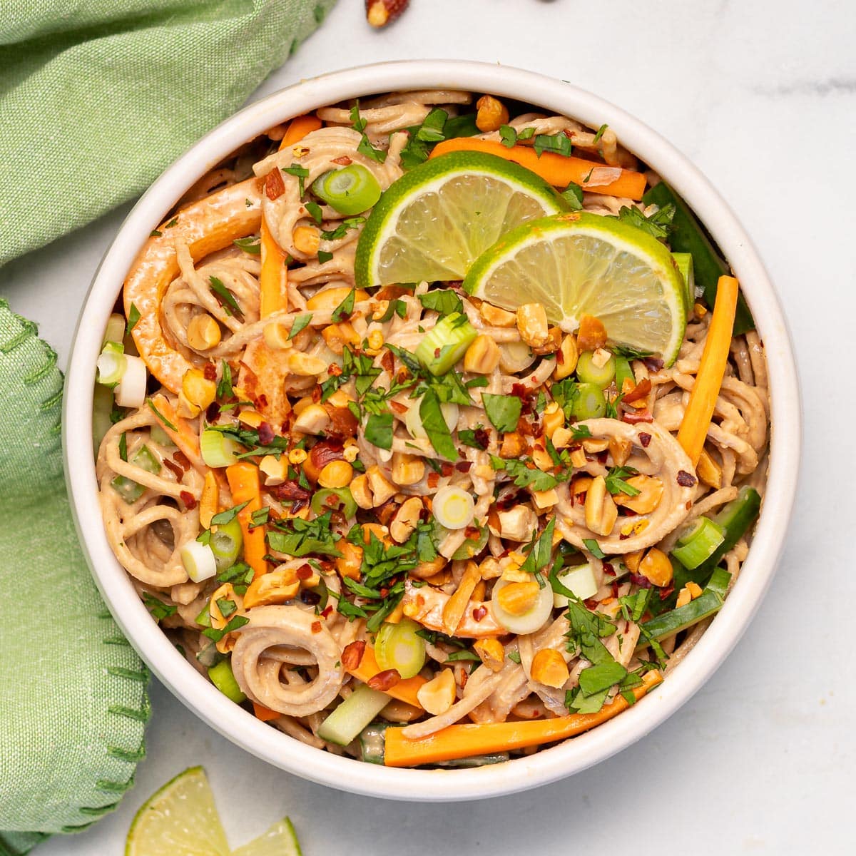 Peanut Noodles - A Virtual Vegan