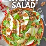 Pear Walnut Salad