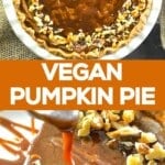 vegan pumpkin pie