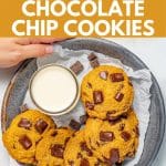 vegan pumpkin chocolate chip cookies