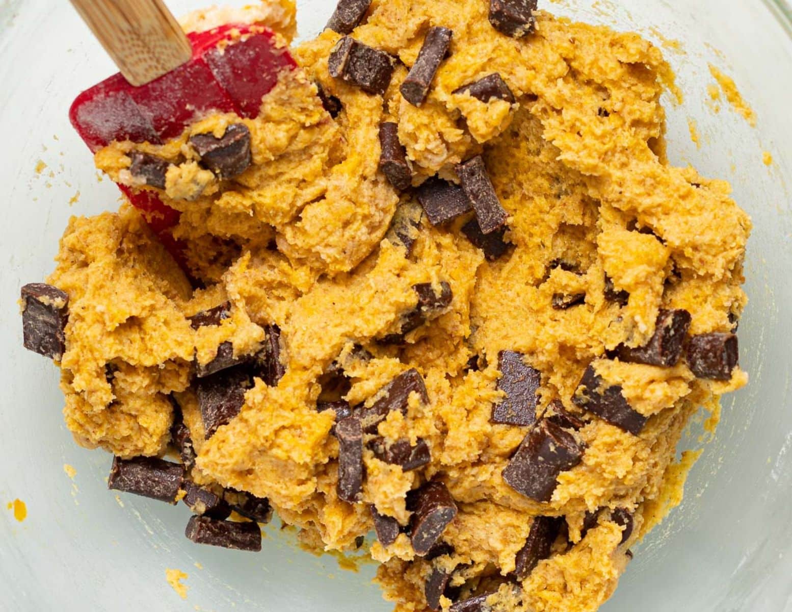 pumpkin chocolate chip cookie dough