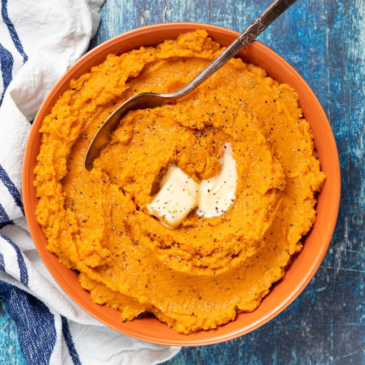 Vegan Mashed Sweet Potatoes - A Virtual Vegan