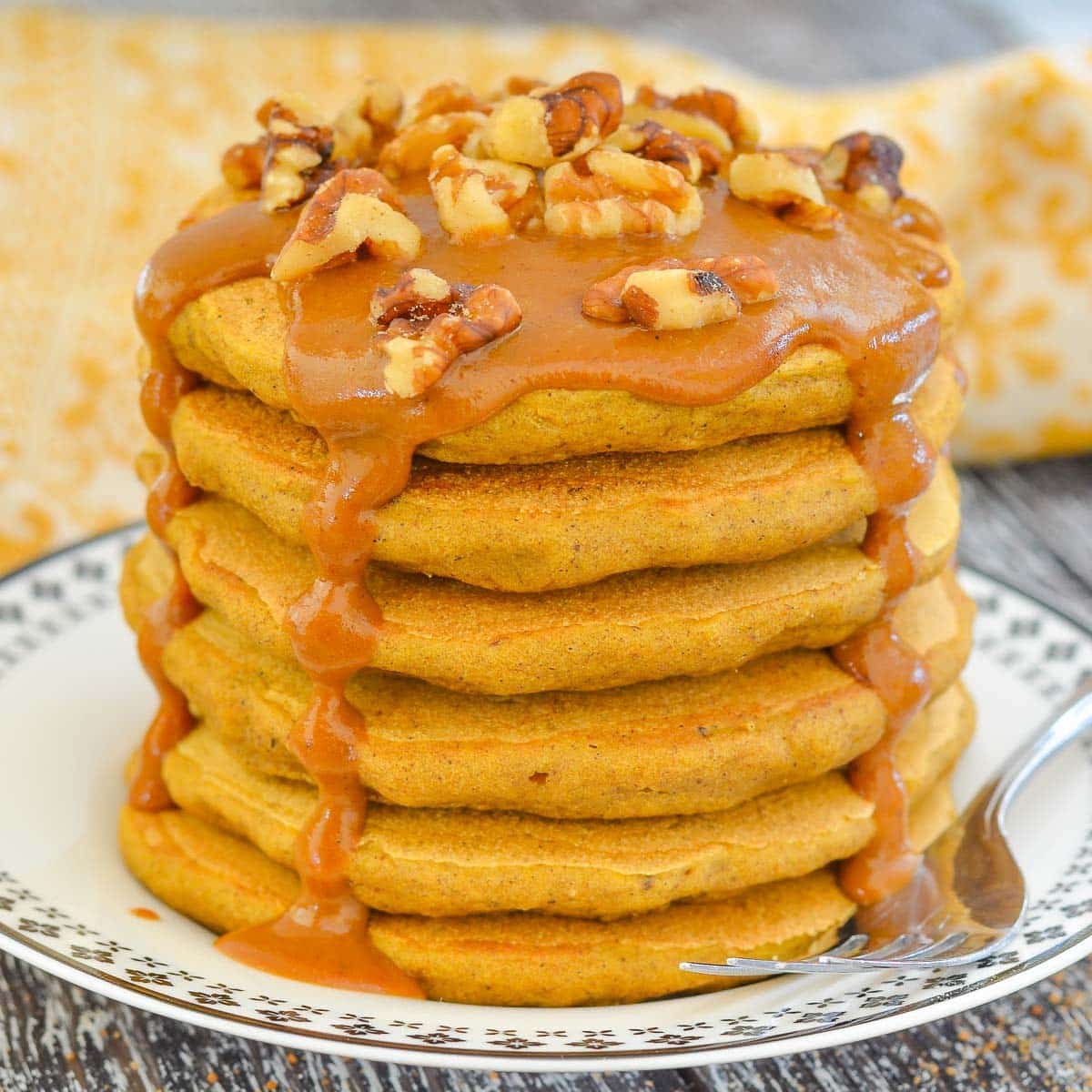 Vegan Sweet Potato Pancakes - A Virtual Vegan