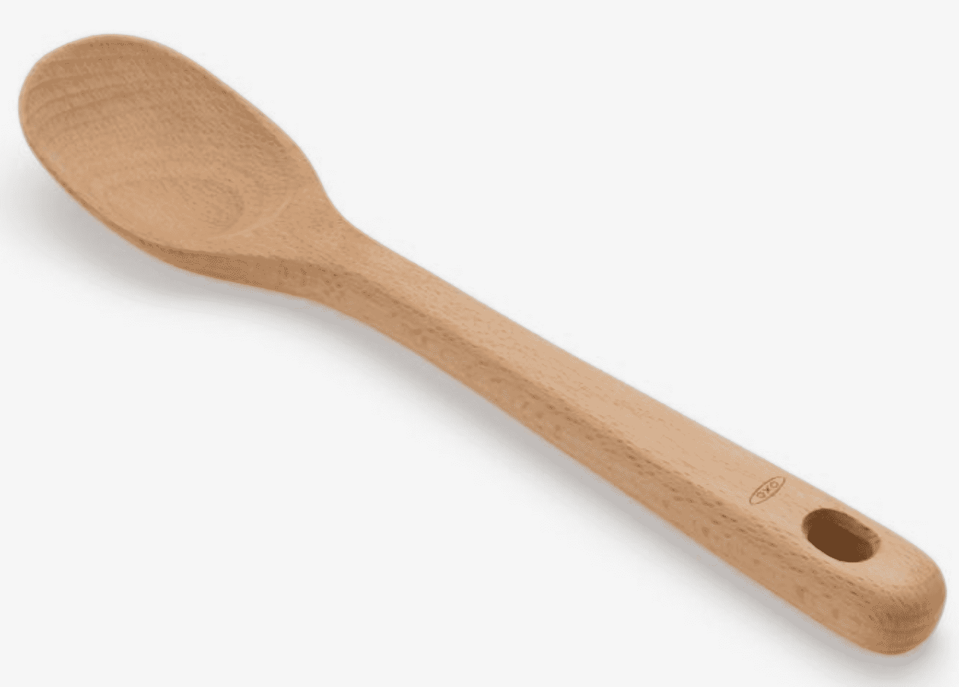 a wooden spoon