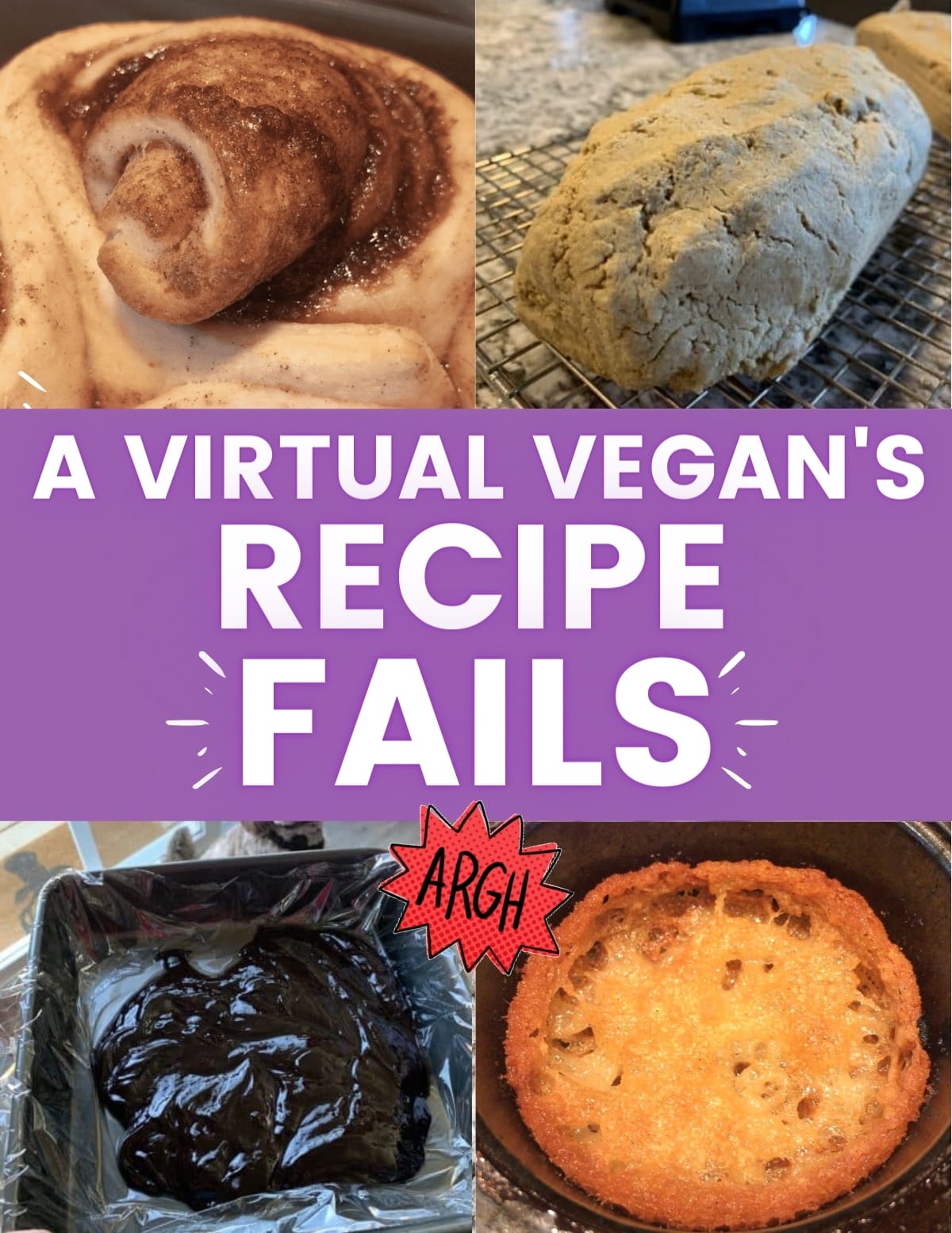 A Virtual Vegan's recipe fails