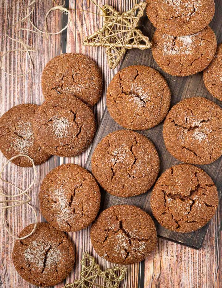 Vegan Molasses Cookies A Virtual Vegan