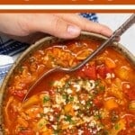 Vegan Cabbage Roll Soup