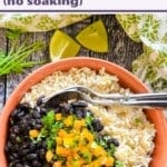 Slow Cooker Black Beans