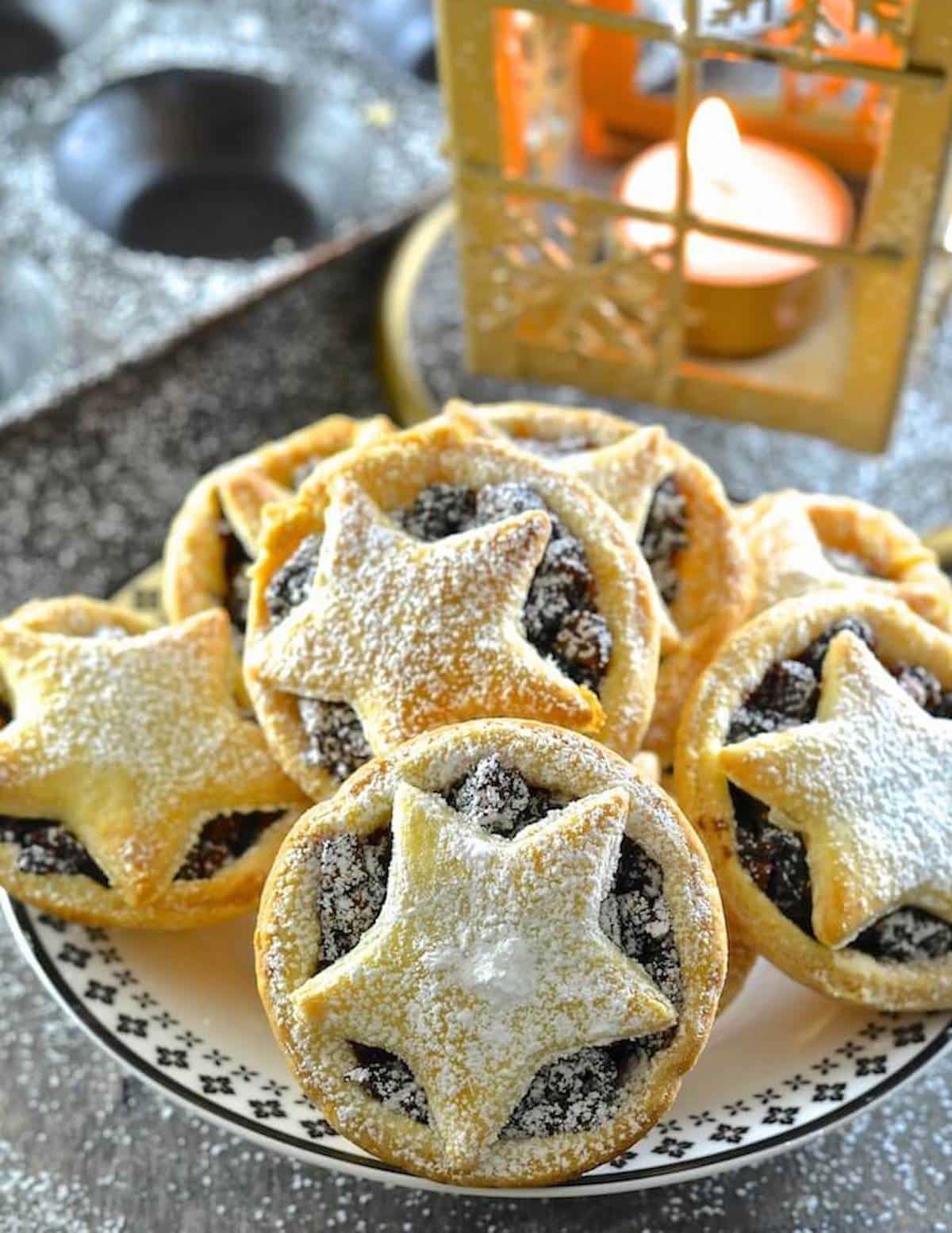 Mince pie outlet plate