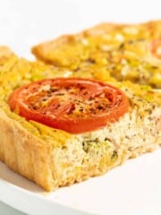 vegan quiche