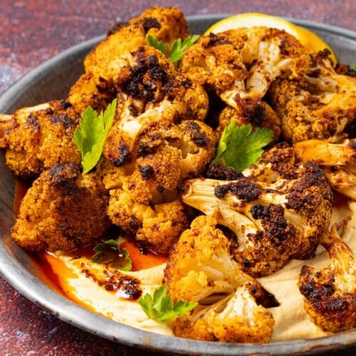 Spicy Roasted Cauliflower