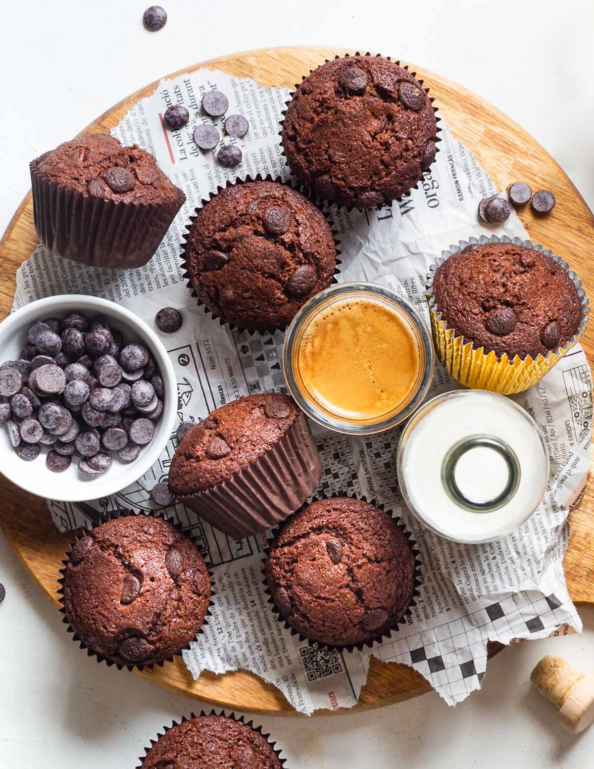 Kids in the Kitchen: Chocolate Pumpkin Blender Muffins