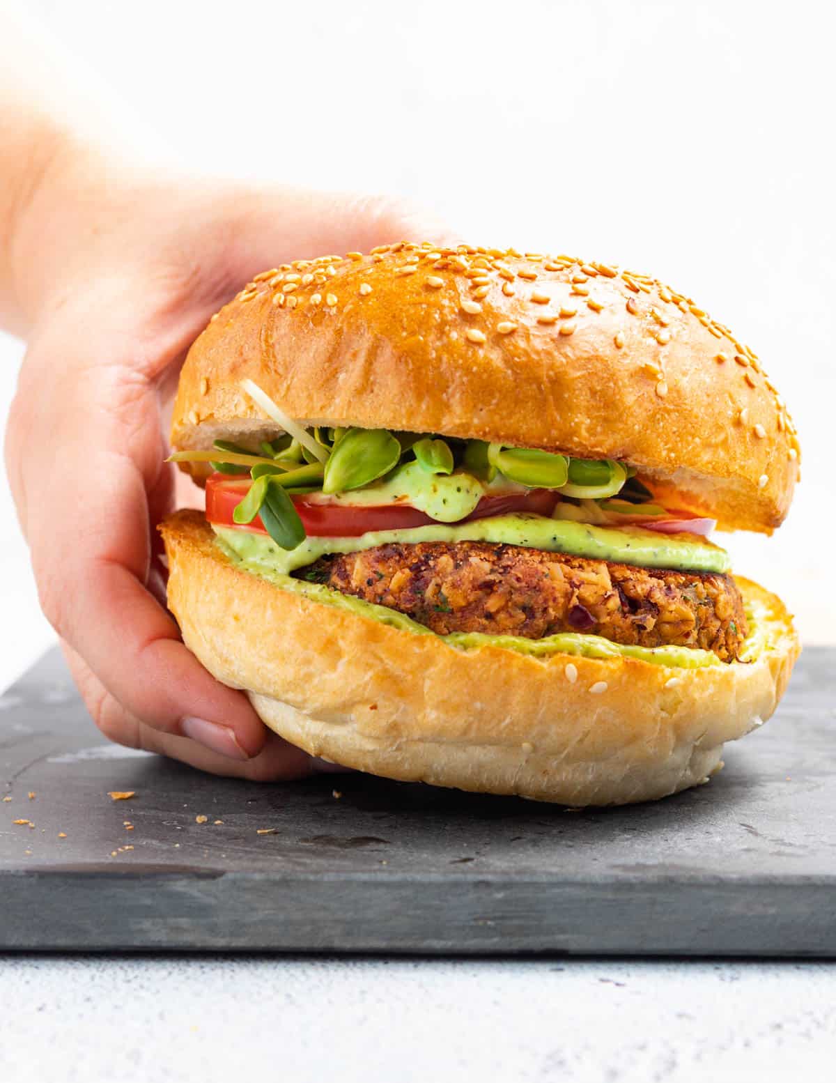 Kidney Bean Burgers - A Virtual Vegan