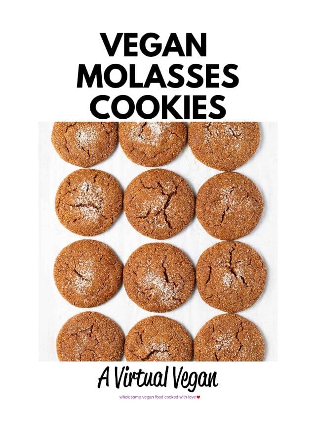 Vegan Molasses Cookies Story