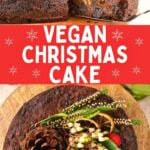Vegan Christmas Cake