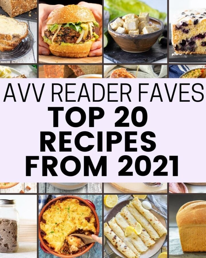 AVV Reader's Favourite Recipes of 2021