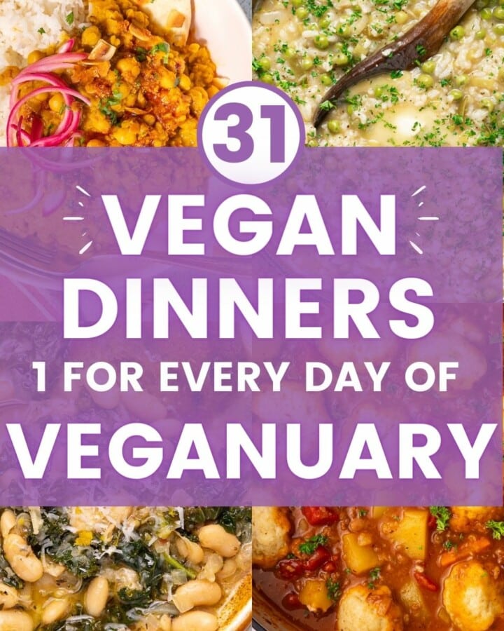 Vegan Dinner Recipes for Veganuary
