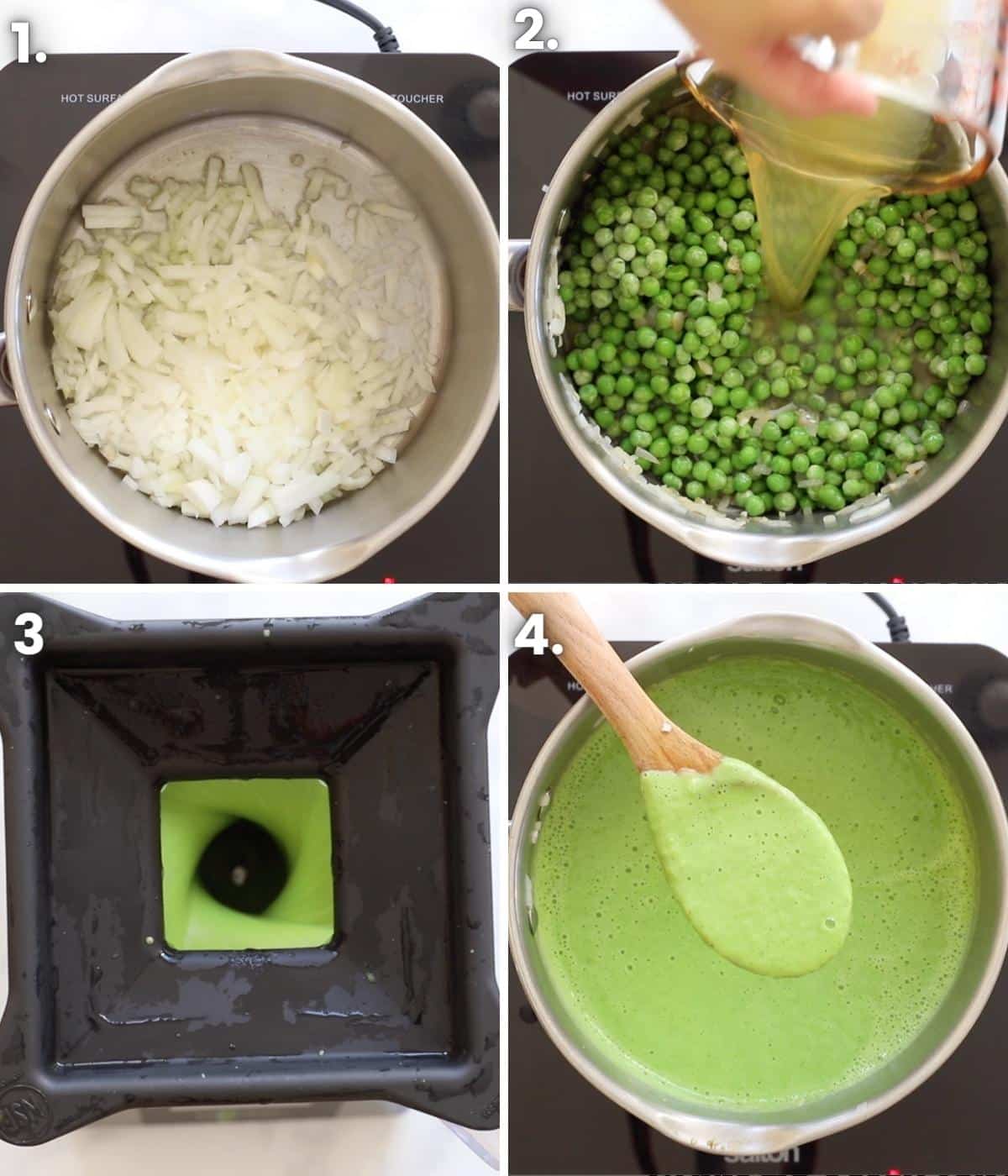 Green Pea Soup - The Stingy Vegan