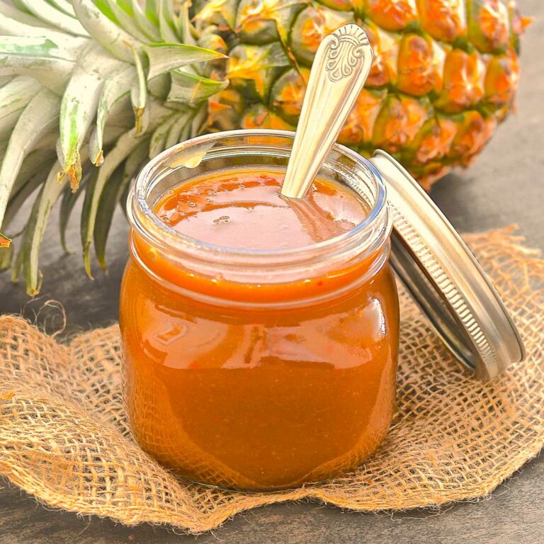 Garlic Pineapple Sauce Oilfree & GlutenFree A Virtual Vegan
