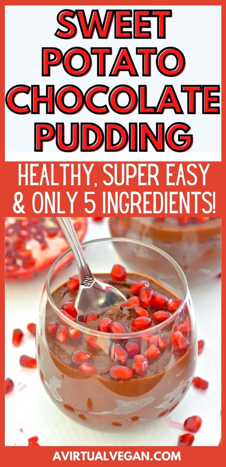 Sweet Potato Chocolate Pudding A Virtual Vegan