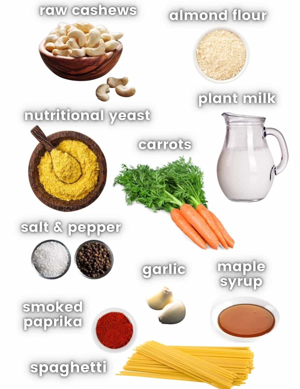 ingredients needed for vegan carbonara