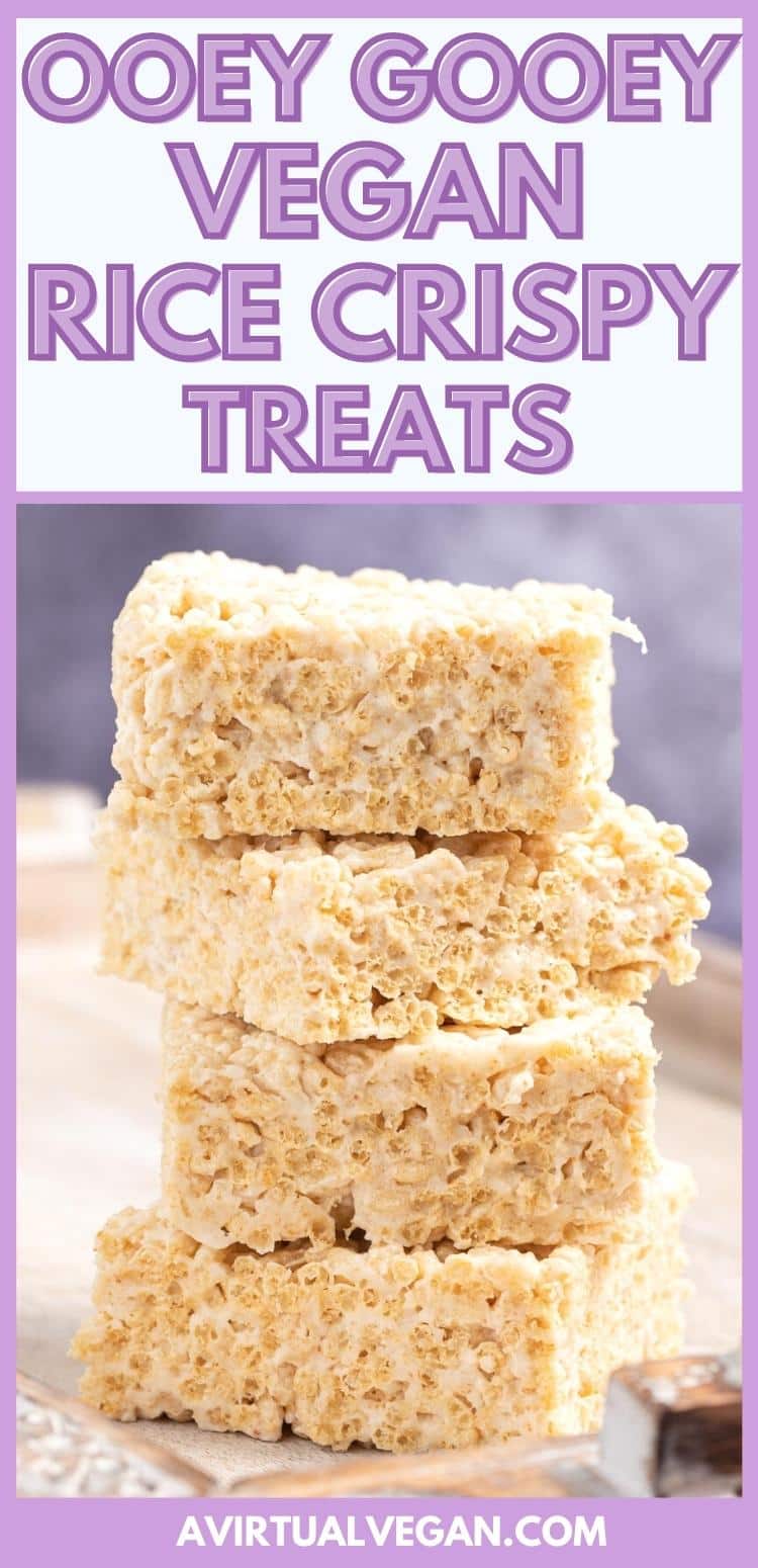 Vegan Rice Crispy Treats - A Virtual Vegan