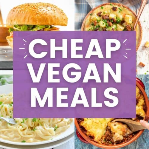 cheap vegan meals