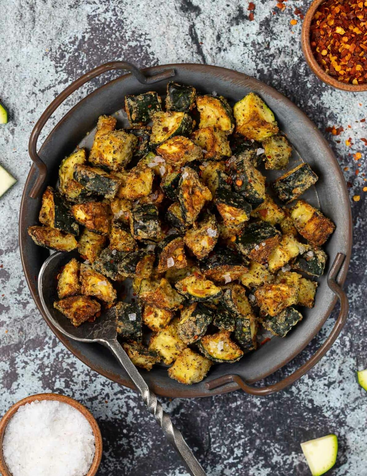 Air Fryer Zucchini A Virtual Vegan