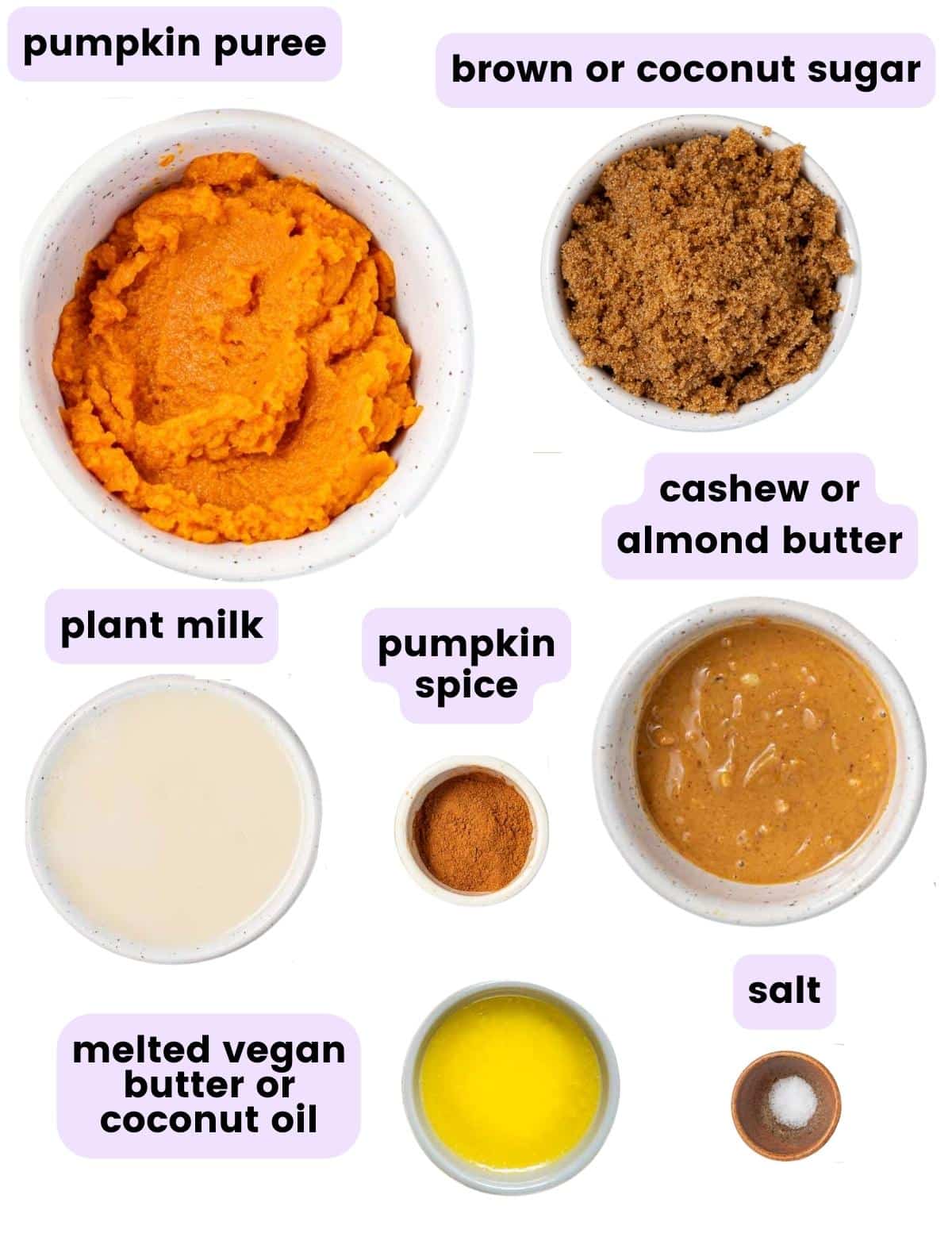 ingredients needed to make pumpkin caramel sauce 