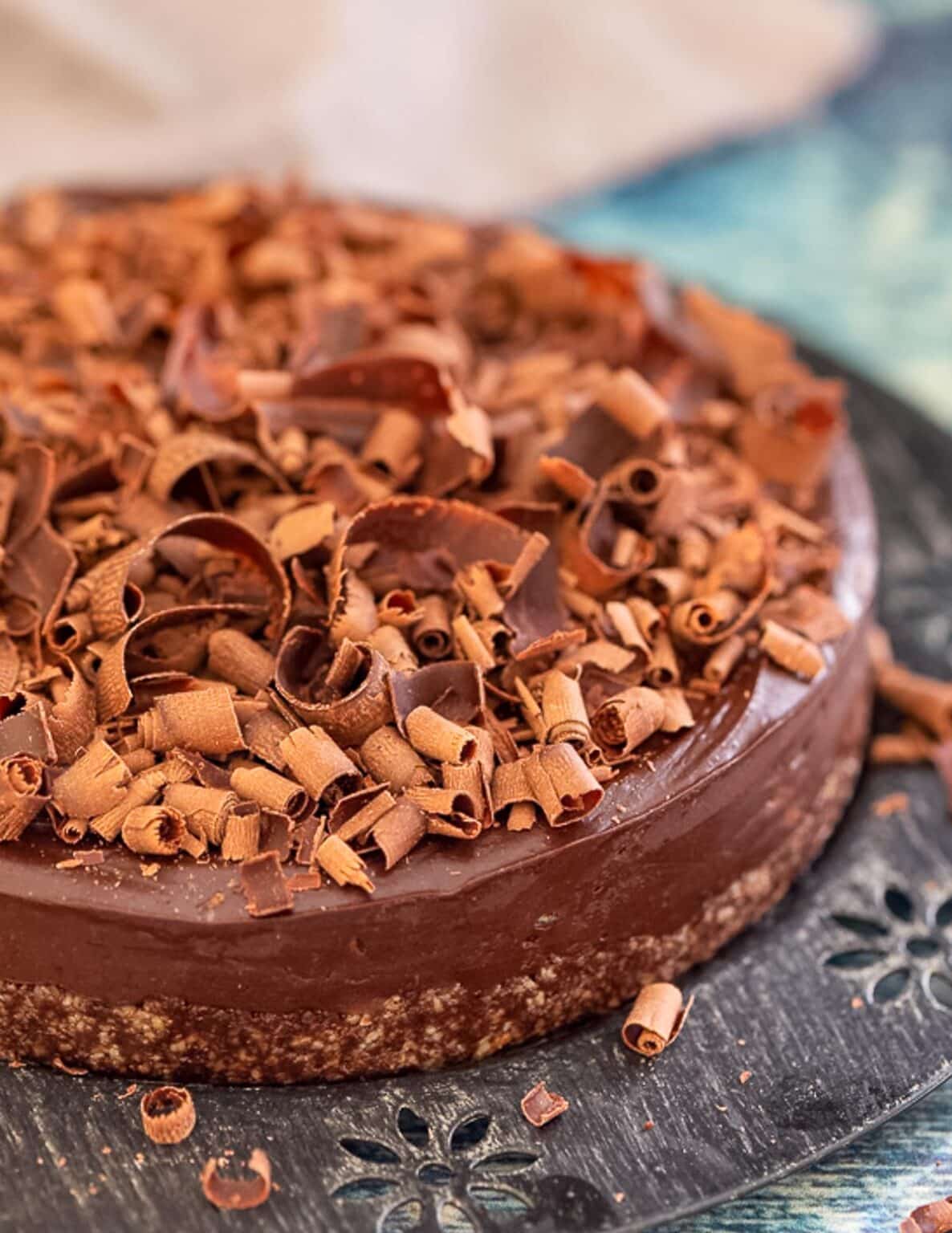 No Bake Chocolate Cake - A Virtual Vegan