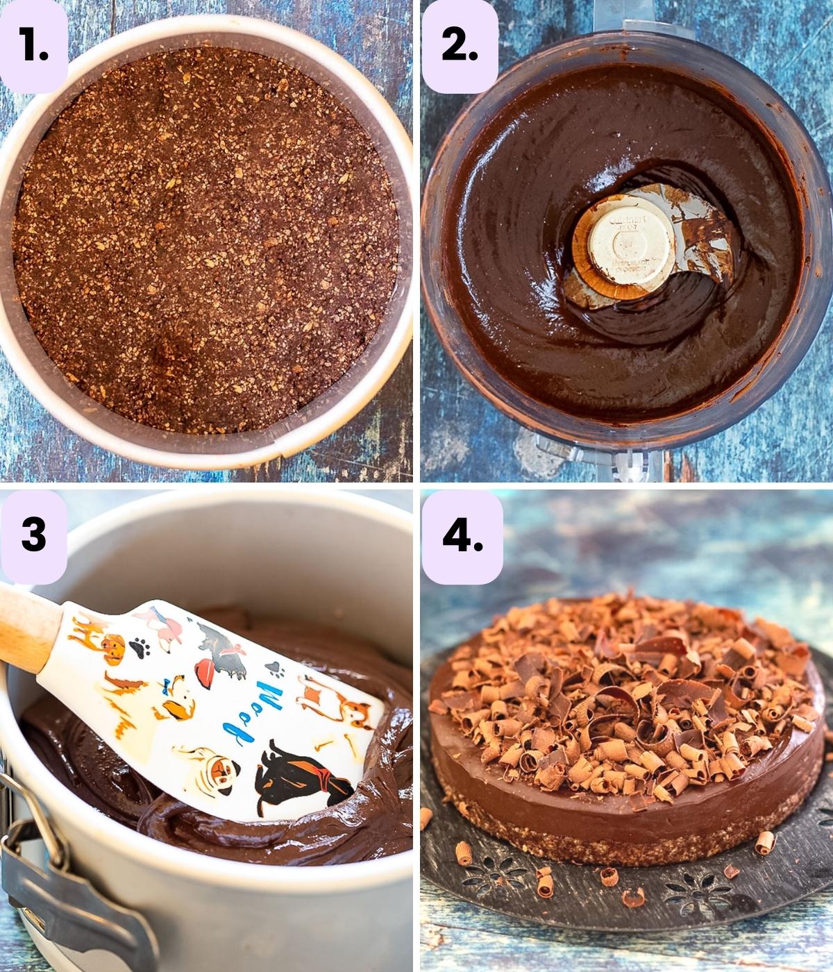 step by step photos showing how to make this recipe (as per the written instructions)