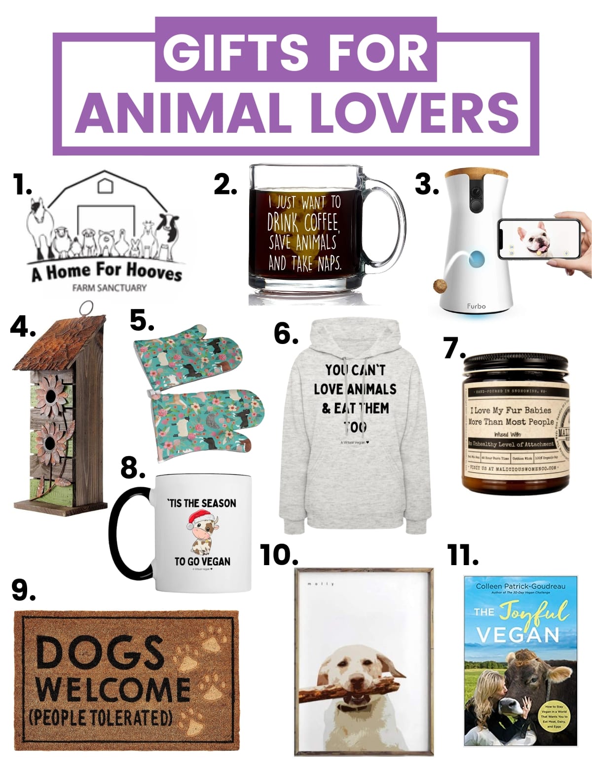gifts for animal lovers