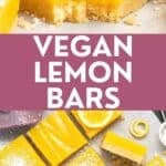 vegan lemon bars